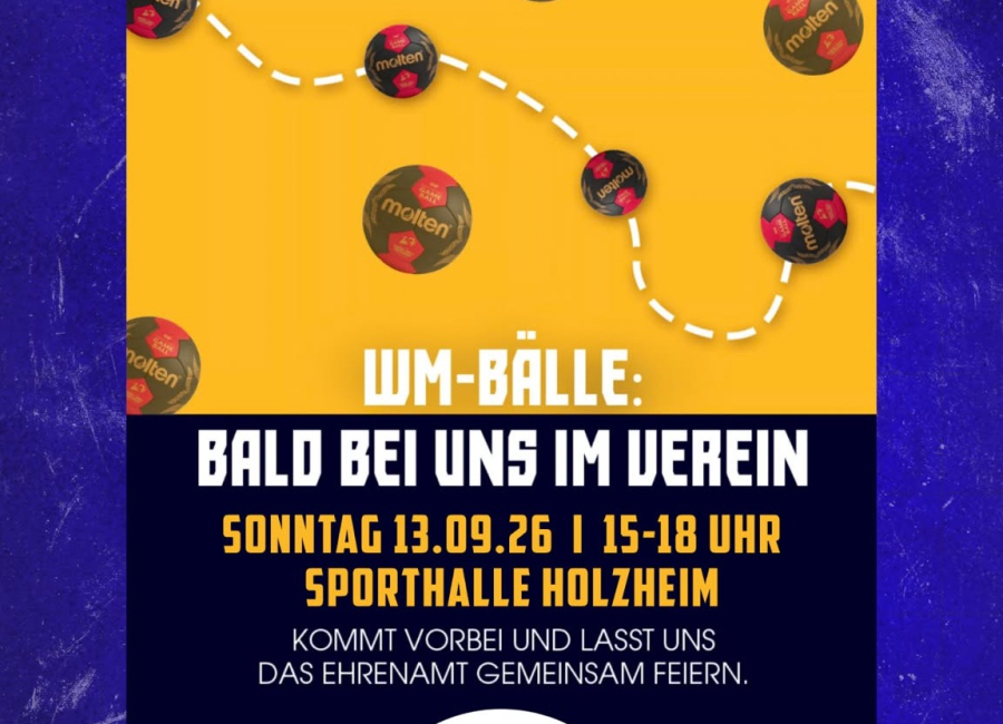 Saisonstart, Heimspieltag &amp; WM-Ball auf Tour: Die HSG Pohlheim ist bereit!